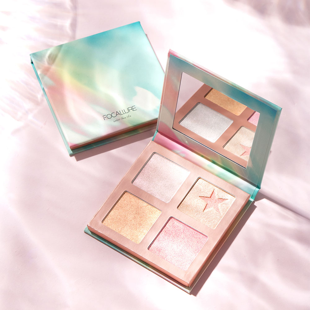 Focallure フーカルーア Super Star Highlighter Palette スーパースター ハイライトパレット Fa63 Make Up 中国コスメ専門店 Cosme Deli コスメデリ