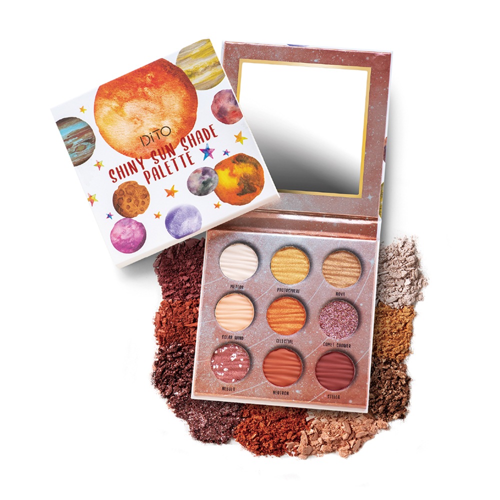 Dito ディト Galaxy 9 Color Eyeshadow Palette Sun Saturn ギャラクシー9色アイシャドウパレット Make Up アイメイク 中国コスメ専門店 Cosme Deli コスメデリ Dito ディト Galaxy 9 Color Eyeshadow Palette Sun Saturn ギャラクシー9色アイシャドウパレット Make Up アイメイク 中国コスメ専門店 Cosme Deli コスメデリ