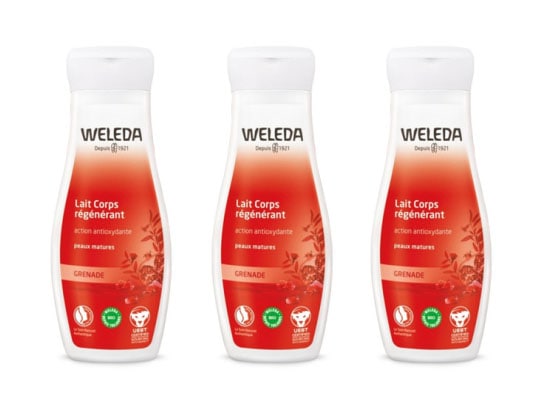 [ヴェレダ]ざくろ ボディミルク 200ml 3本セット<br>[WELEDA]LE LAIT CORPS REGENERANT A LA GRENADE 200ml