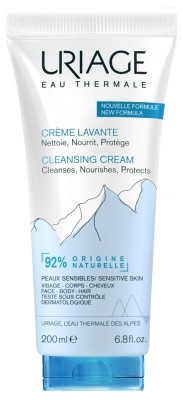 [ユリアージュ]クリーミィフォーム200ml<br> [URIAGE] CREME LAVANTE PEAUX SENSIBLES ET DEILCATES 200ml
