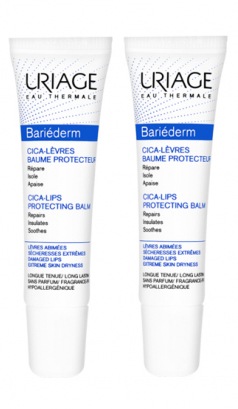 [ユリアージュ]ユリアージュ CICA リペアリップ　15ml ２本セット<br> [URIAGE]　BARIEDERM CICA LEVRES15ml