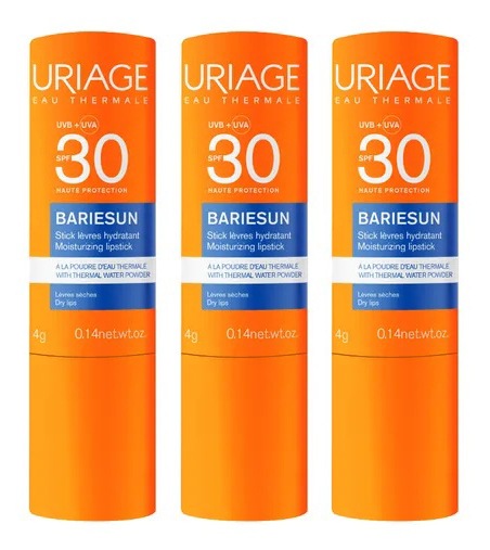 [ユリアージュ]サンブロックリップスティック SPF30 4g  3本セット<br> [URIAGE]BARIESUN STICK LEVRES SPF30 4g
