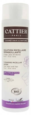 [カティエ]クレンジング ローション 300ml<br>[CATTIER] PERLE D'EAU SOLUTION MICELLAIRE DEMAQUILLANTE 300ml