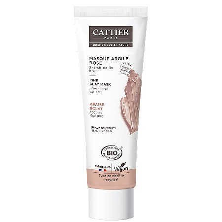 [カティエ] 　ピンククレイマスク 敏感肌用 100ml<br>[CATTIER] MASQUE A L'ARGILE ROSE 100ml