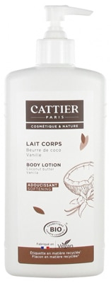 [カティエ]モイスチャライジング ソフトニングボディミルク 500ml<br>[CATTIER]  LAIT HYDRATANT POUR LE CORPS - ADOUCISSANT 500ml