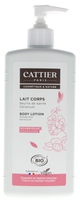 [カティエ]モイスチャライジング ナリシング ボディミルク お得サイズ 500ml<br>[CATTIER]  LAIT HYDRATANT POUR LE CORPS - NOURRISSANT 500ml