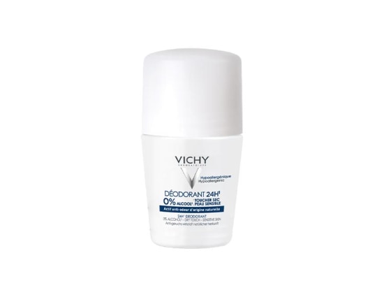 ヴィシー 24 時間ドライタッチ デオドラント ロールオン 女性用 敏感肌用 50ml<br>[VICHY]  DEODRANT 24H TOUCHER SEC ROLL-ON 50mlINIUM ROLL-ON  30ml