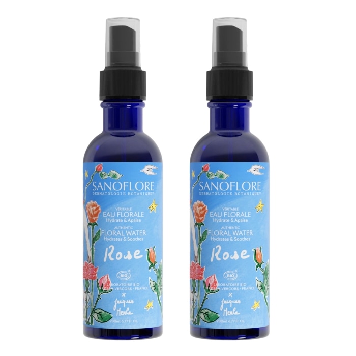 [サノフロール]オールドローズ　フローラルウォーター　200ml ２本セット<br>[SANOFLORE] VERITABLE EAU FLORALE DE ROSE 200ml