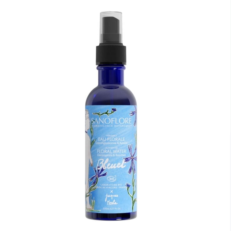 [サノフロール]ヤグルマギク　フローラルウォーター　200ml<br>[SANOFLORE] VERITABLE EAU FLORALE BLEUET 200ml