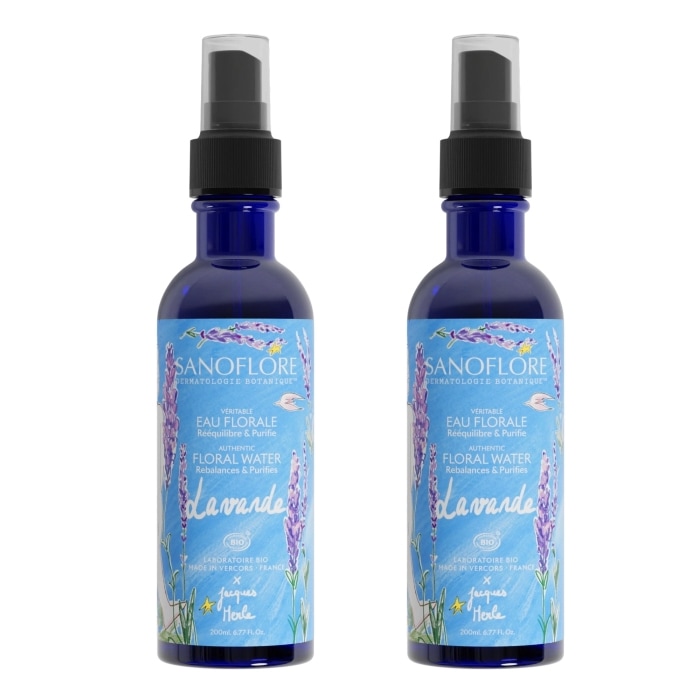 [サノフロール]ラベンダー　フローラルウォーター　200ml ２本セット<br>[SANOFLORE] VERITABLE EAU FLORALE DE LAVANDE FINE BIO 200ml