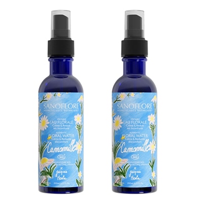 [サノフロール]カモミール　フローラルウォーター　200ml ２本セット<br>[SANOFLORE] VERITABLE EAU FLORALE CAMOMILLE 200ml