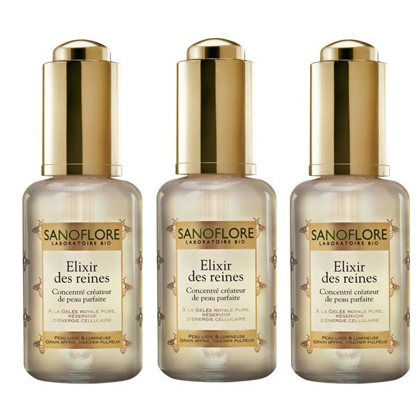 [サノフロール]ローヤルゼリー エリクシール　３０ｍｌ  3本セット <br>[SANOFLORE] ELIXIR DES REINES 30ml
