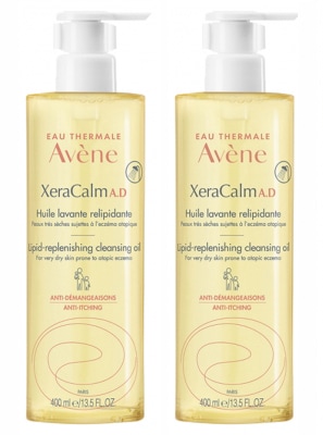 [アベンヌ] クセラカルム クレンジング オイル 400ml  2個セット <br>[AVENE] XERACALM A.D HUILE LAVANTE RELIPIDANTE 400ml 2PCS