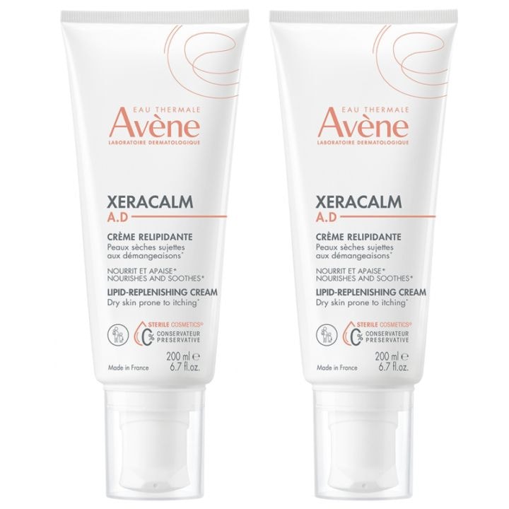 [アベンヌ] クセラカルム A.D クリーム　200ml　2個セット<br>[AVENE]  XERACALM A.D CREME RELIPIDANTE 200ml　2PCS