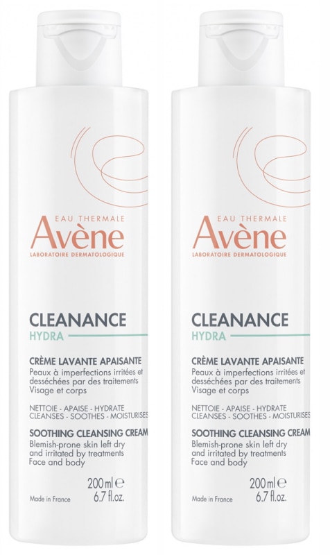 [アベンヌ]クリーナンス スージングクレンジングクリーム 200ml 2本セット<br>[AVENE]  CLEANANCE HYDRA CREME LAVANTE APAISANTE 200ml  2PCS