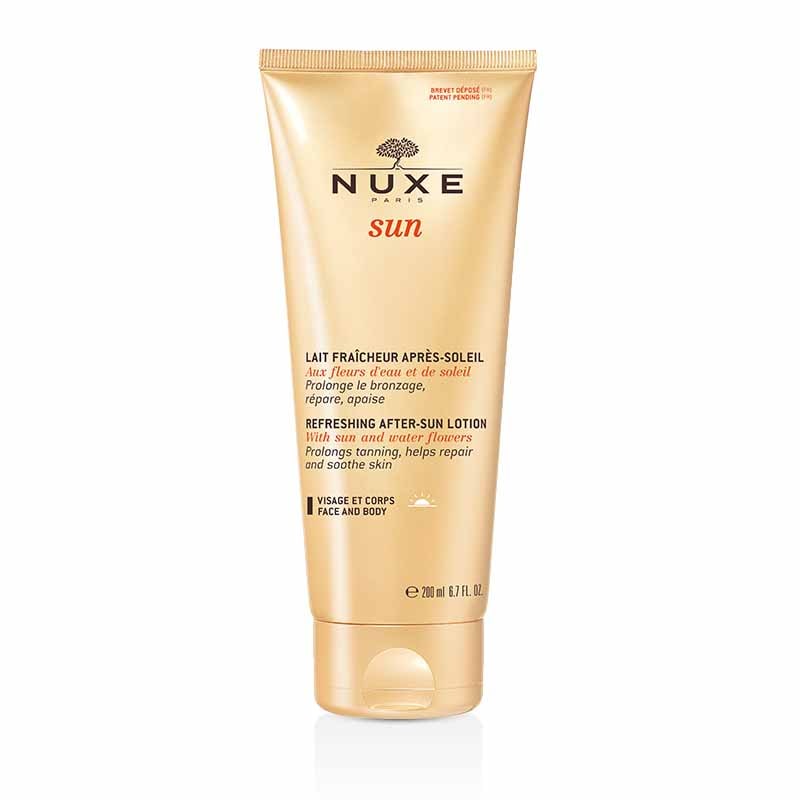 [ニュクス]　レ　フレッシュ　アプレソレイユ　お顔＆ボディ用　200ｍｌ<br>[NUXE]　Lait Fraîcheur Après-Soleil Visage et Corps NUXE Sun　200ML