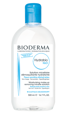 [ビオデルマ]ヒドラビオエッチツーオーH2O　クレンジング 500mlお徳用サイズ<br>[BIODERMA]HYDRABIO H2O 500ml