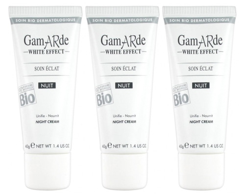 [ガマルド] ホワイトエフェクト　ナイトクリーム　40ml 3個セット<br>[GAMARDE]WHITE EFFECT SOIN ECLAT NUIT 40ML　3PCS