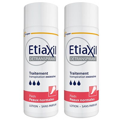 [エティアキシル]トリートメント　デトランスピラン　ローション　足用　ノーマル肌用 100ml　2個セット<br>[ETIAXIL]TRAITEMENT DETRANSPIRANT LOTION PIEDS PEUX NORMAL　2PCS