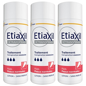 [エティアキシル]トリートメント　デトランスピラン　ローション　足用　ノーマル肌用 100ml　3個セット<br>[ETIAXIL]TRAITEMENT DETRANSPIRANT LOTION PIEDS PEUX NORMAL 3PCS