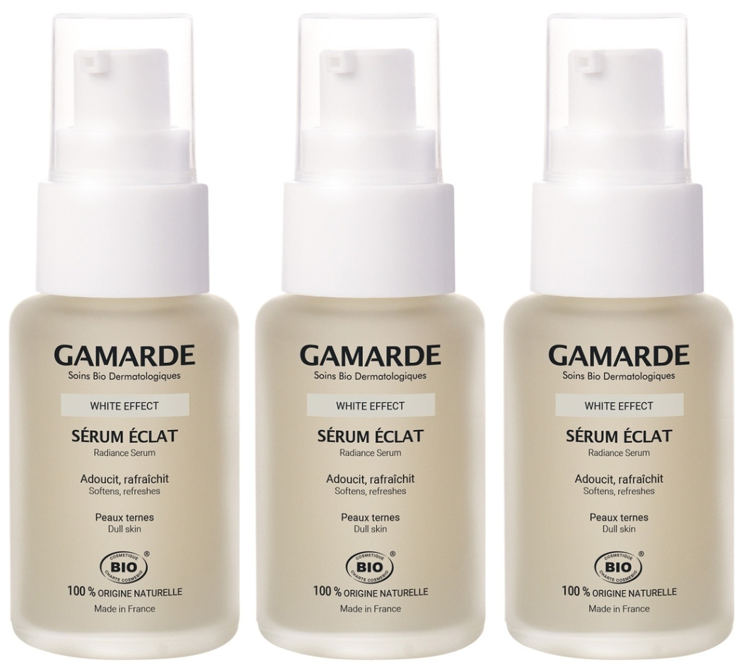 [ガマルド] ホワイトエフェクト　セラム　30ml　3個セット<br>[GAMARDE]　WHITE EFFECT SERUM ECLAT　30ＭＬ　3PCS