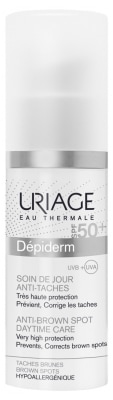 [ユリアージュ]デピデルム ＳＰＦ50　 30ml<br> [URIAGE]  DEPIDERM SPF50 SOIN DE JOUR ANTI-TACHES 30ml
