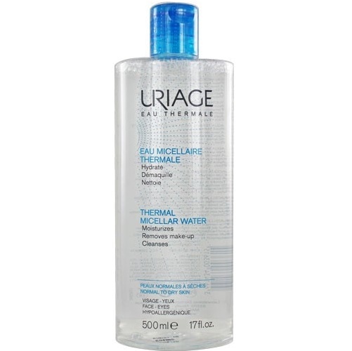 [ユリアージュ] サーマル クレンジングウォーター　普通乾燥肌　500ml <br>[URIAGE] EAU MICELLAIRE THERMALE HYDRATANTE DEMAQUILLE NETTOIE 500ml