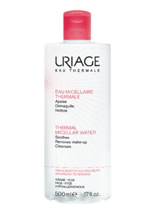 [ユリアージュ] サーマル クレンジングウォーター　敏感肌・赤身肌　500ml　<br>[URIAGE] EAU MICELLAIRE THERMALE HYDRATANTE DEMAQUILLE NETTOIE 500ml 　PEAUX SENSIBLE ROUGEURS