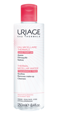 [ユリアージュ] サーマル クレンジングウォーター　敏感肌・赤身肌　無香料タイプ　250ml<br>[URIAGE] EAU MICELLAIRE THERMALE HYDRATANTE DEMAQUILLE NETTOIE 250ml PEAUX SENSIBLE ROUGEURS