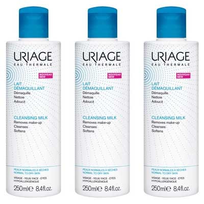 [ユリアージュ] クレンジングミルク　250ml 　3本セット<br> [URIAGE] LAIT DEMAQUILLANT 250ml　3ｐｃｓ
