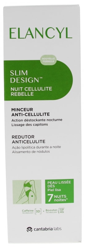 [エランシル]スリムデザイン　ナイト　200ｍl<br>[ELANCYL]  SLIM DESIGN NUITCELLULITE REBELLE  200mL