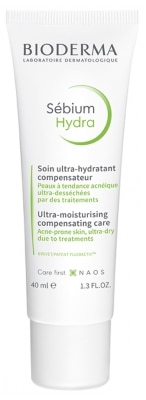 [ビオデルマ]セビウム イドラ　クリーム 40ml<br>[BIODERMA] SEBIUM HYDRA CREME HYDRATANTE 40ml