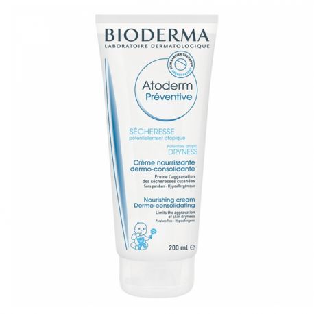 [ビオデルマ]アトデルムクリーム 乳幼児用 200ml<br>[BIODERMA]　ATODERM PREVENTIVE 200ml