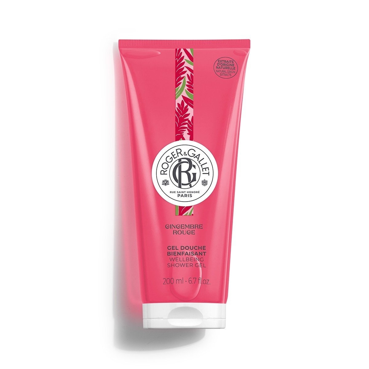 [ロジェ・ガレ] ジンジャー ルージュ シャワージェル 200ml<br>[ROGER & GALLET] GINGEMBRE ROUGE GEL DOUCHE 200ML