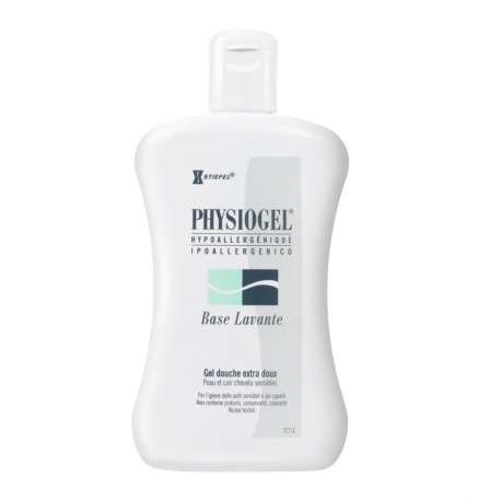 [フィジオゲル]　ベース　ラバン　250ml　(超敏感な髪、頭皮用シャワージェル）<br>[PHYSIOGEL] NUTRI-HYDRATANT QUOTIDIEN BASE LAVANTE 250ml