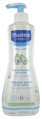 [ムステラ] 　ベベ　クレンジング　ウォーター　500ｍｌ　（ノーマル肌用）<br>[MUSTELA] BB EAU NETTOYANTE 500ml　(PEAU NORMAL)