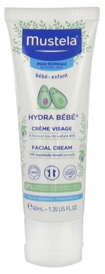 [ムステラ] 　イドラ　ベベ　フェイスクリーム　40ｍｌ　（ノーマル肌用）<br>[MUSTELA] HYDRA BEBE CREME VISAGE 40ml (PEAU NORMAL)