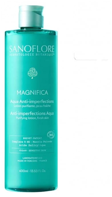 [サノフロール] アクアマグニフィカ 400ml<br>[SANOFLORE] AQUA MAGNIFICA LOTION PURIFIANT ANTI-IMPERFECTIONS 400ml