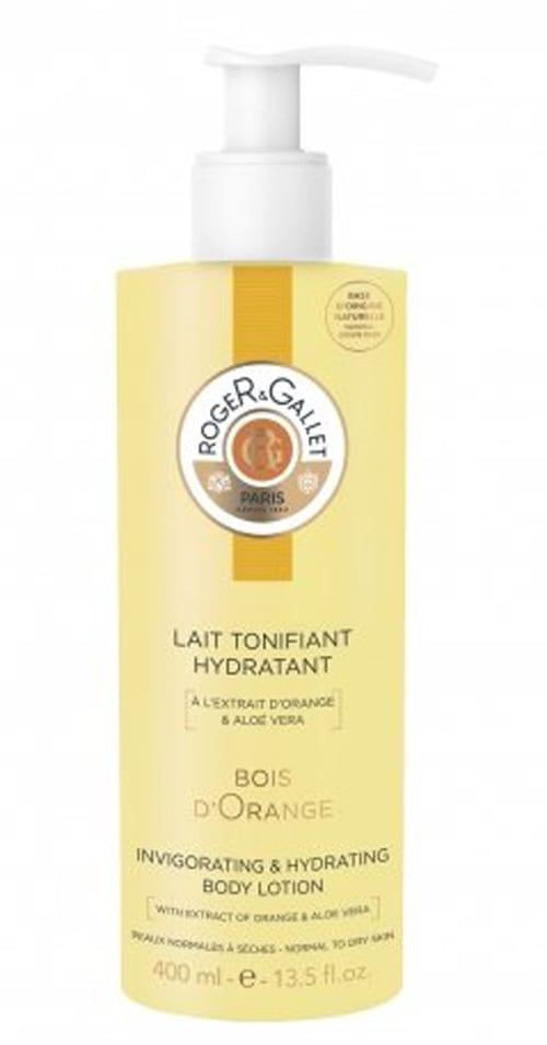 [ロジェガレ] オレンジ　ボディローション 400ml 　2021年新発売<br>[ROGER & GALLET]　BOIS D'ORANGE LAIT TONIFIANT HYDRATANT400ml