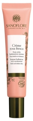 [サノフロール]ローザフレスカ クリーム リッチ 普通～乾燥肌　40ｍl<br>[SANOFLORE] ROSA FRESCA CREME RICHE　40ml