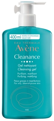 [アベンヌ]クリーナンス クレンジングジェル　400ml<br>[AVENE] CLEANANCE GEL NETTOYANT 400ml