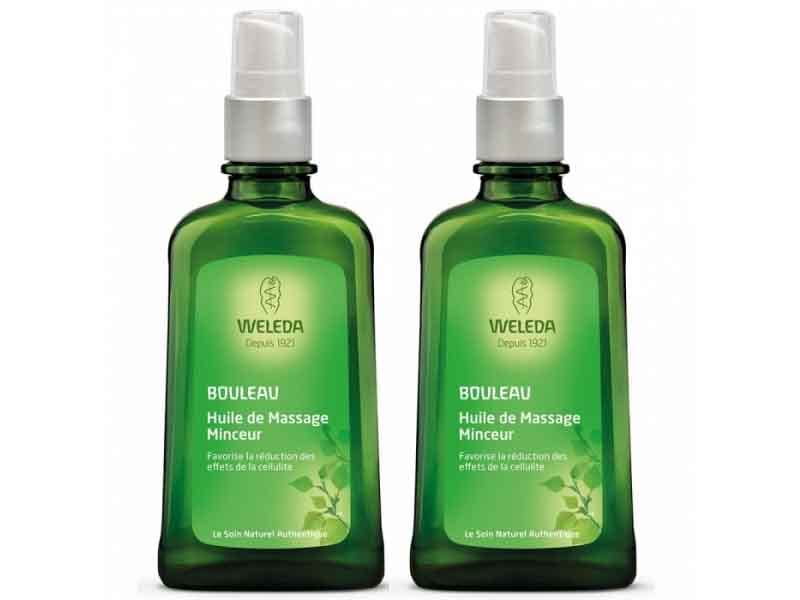 [ヴェレダ]ホワイトバーチ　ボディシェイプ　オイル100ml　2本セット　新しくなりました<br>[WELEDA]HUILE DE MASSAGE MINCEUR BOULEAU100ml　2pcs