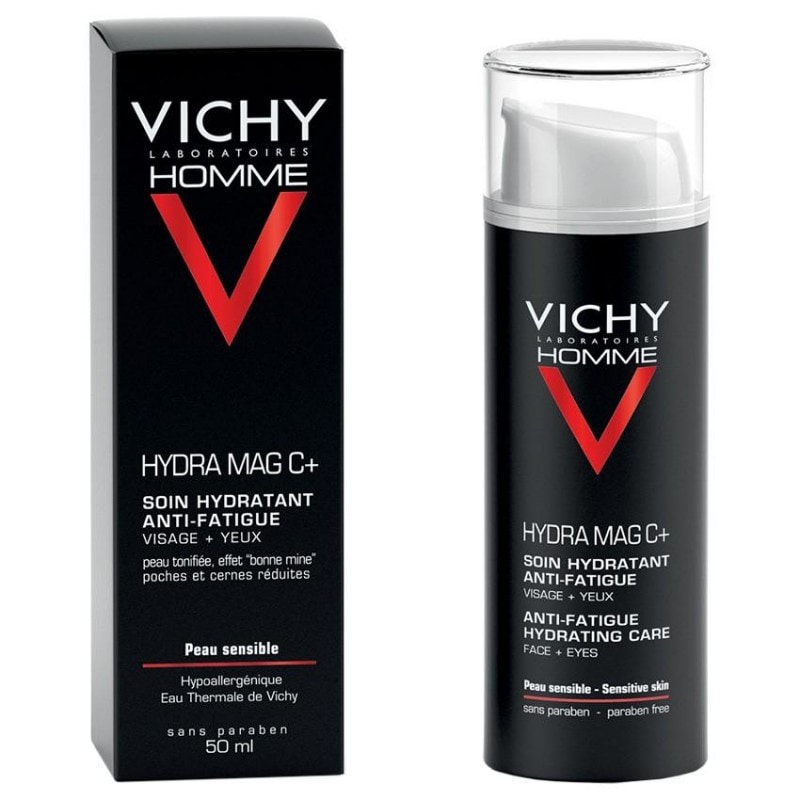 ［ヴィッシー］　メンズ  ヒドラ　マグ　C＋　アンチ　ファティーグ  50ml<br>[VICHY]HOMME  HYDRA MAG C+ SOIN HDRATANT ANTI-FATIGUE VISAGE & YEUX 50ml