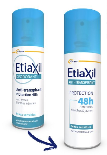[エティアキシル] デオドラント & アンチトランスピラン　スプレー(ガス無し) 48時間 100ml<br>[ETIAXIL] DEODRANT ANTI-TRANSPIRANT SPRAY 48H SANS GAS  100ml