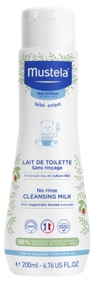 [ムステラ] 　クレンジングミルク　（乾燥肌用）200ml<br>[MUSTELA] LAIT DE TOILETTE 200ml