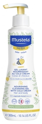 [ムステラ] 　クレンジングジェル　（コールドクリーム配合）（乾燥肌用）300ml<br>[MUSTELA] GEL LAVANT NOURRISSANT AU COLD CREME　300ml