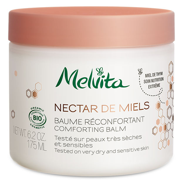 [メルヴィータ] ハニーネクター コンフォート ボディバーム　175ml<br>[MELVITA]  NECTAR DE MIELS BAUME RECONFORTANT 175ml