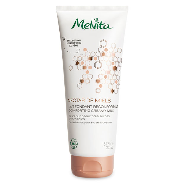 [メルヴィータ] ハニーネクター ボディミルク　200ml<br>[MELVITA]  NECTAR DE MIELS LAIT FONDANT RECONFORTANT 200ml