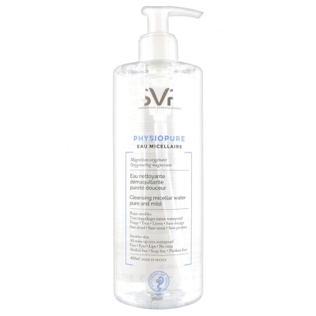 [エスブイアール]フィジオピュア クレンジングウオーター 400ml <br>[SVR]PHYSIOPURE EAU MICELLAIRE 400ml