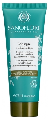 [サノフロール]マスクマグニフィカ　75ml<br>{SANOFLORE] MASQUE MAGNIFICA purifie et resserre les pores 75ml